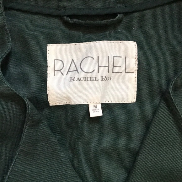 Rachel Roy army inspired spring moto jacket - Picture 2 of 5